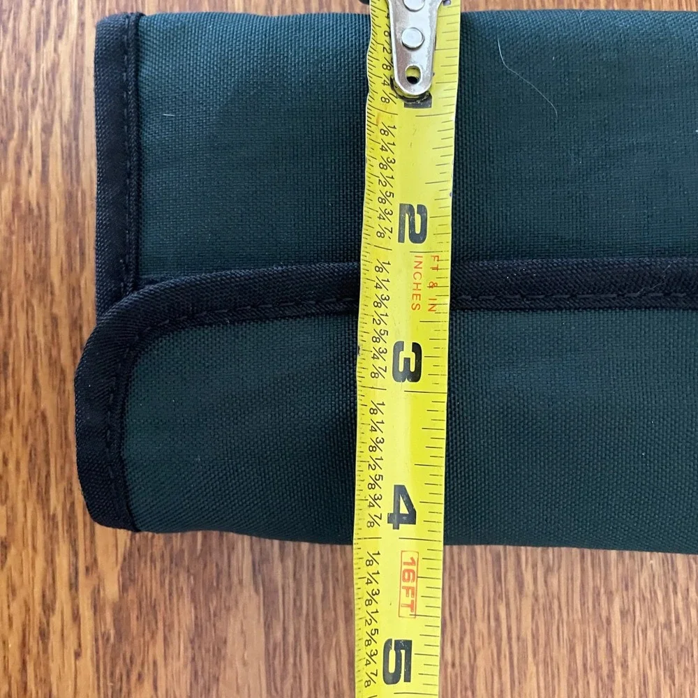 Vintage Eagle‎ Creek Travel Wallet Gorpcore Card Holder Green Rugged Canvas